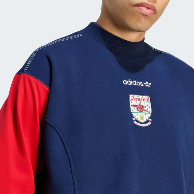 adidas adidas FC Arsenal EQT Sweatshirt Sweatshirt Herren - Collegiate Navy / Better Scarlet - 0 | SportScheck