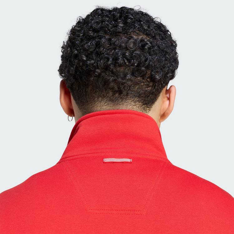 adidas adidas Arsenal FC EQT Oberteil, Rei&szlig;verschluss Sweatshirt Herren - Better Scarlet - 1 | SportScheck