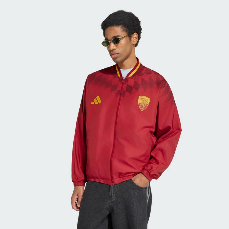 adidas adidas AS Rom Stadium Trainingsjacke Trainingsjacke Herren - Team Victory Red - 0 | SportScheck