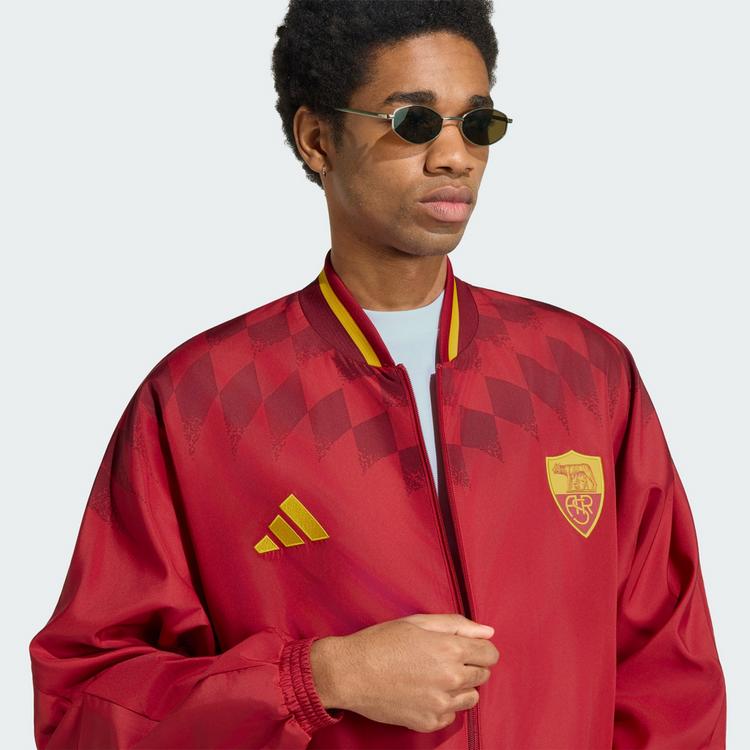 adidas adidas AS Rom Stadium Trainingsjacke Trainingsjacke Herren - Team Victory Red - 0 | SportScheck
