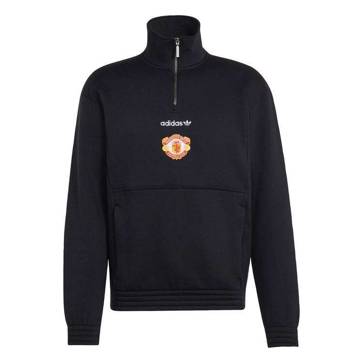 adidas adidas Manchester United EQT Oberteil, Sweatshirt Herren - Black - 0 | SportScheck