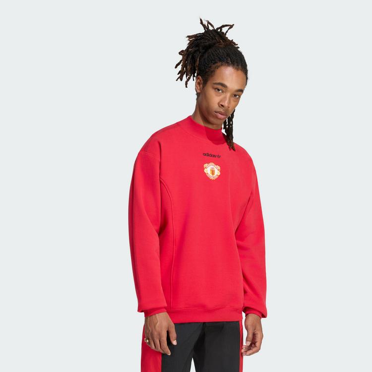 adidas adidas Manchester United EQT Sweatshirt Sweatshirt Herren - Mufc Red - 0 | SportScheck