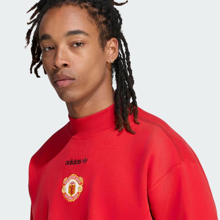 adidas adidas Manchester United EQT Sweatshirt Sweatshirt Herren - Mufc Red - 0 | SportScheck