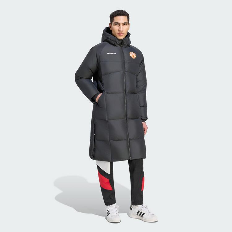 adidas adidas Manchester United EQT Daunenmantel Trainingsjacke Herren - Black - 0 | SportScheck