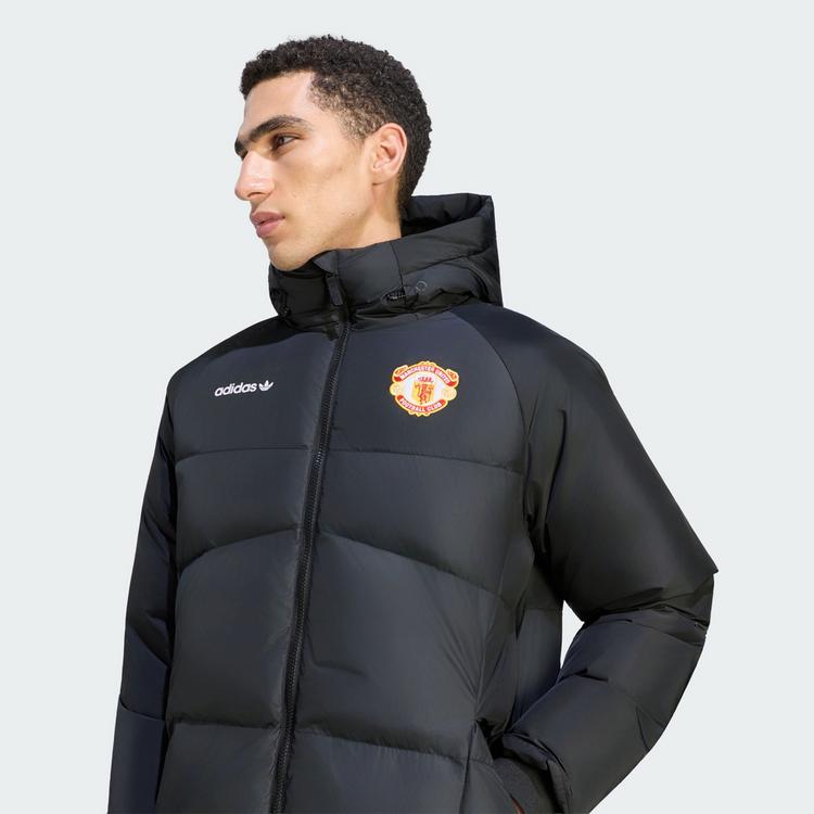 adidas adidas Manchester United EQT Daunenmantel Trainingsjacke Herren - Black - 0 | SportScheck