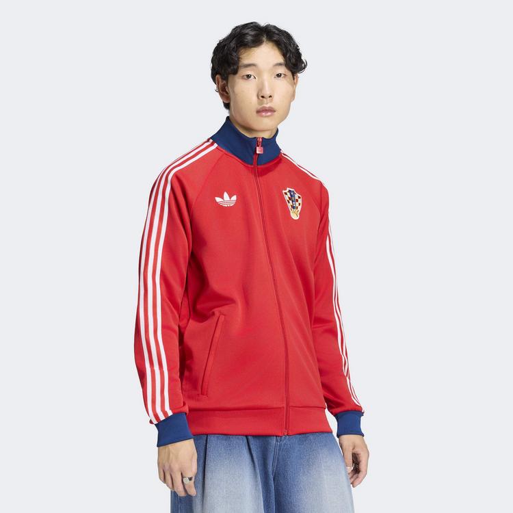 adidas adidas Kroatien Originals Jacke Trainingsjacke Herren - Better Scarlet - 0 | SportScheck