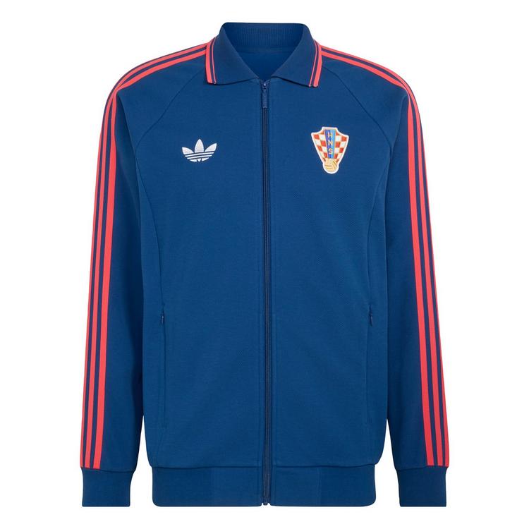 adidas adidas Croatia Away Anthem Jacke Trainingsjacke Herren - Mystery Blue - 0 | SportScheck