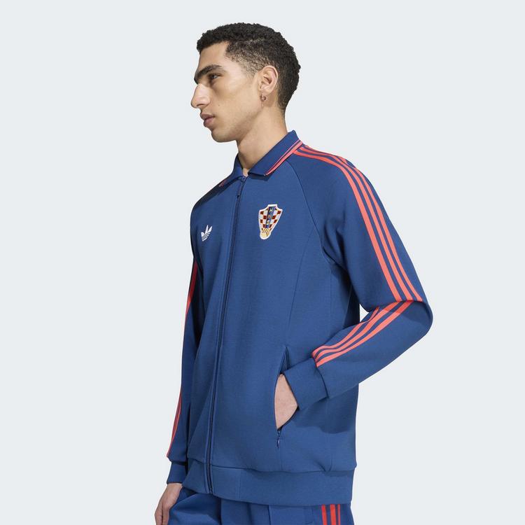 adidas adidas Croatia Away Anthem Jacke Trainingsjacke Herren - Mystery Blue - 0 | SportScheck