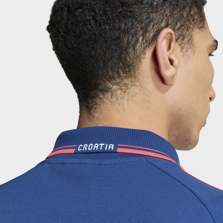 adidas adidas Croatia Away Anthem Jacke Trainingsjacke Herren - Mystery Blue - 2 | SportScheck
