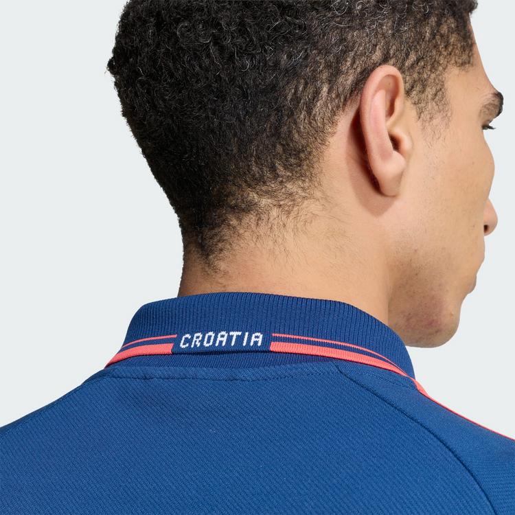 adidas adidas Croatia Away Anthem Jacke Trainingsjacke Herren - Mystery Blue - 3 | SportScheck