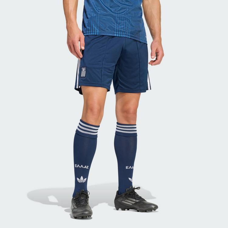 adidas adidas Griechenland 26 Ausw&auml;rtsshorts Fu&szlig;ballshorts Herren - Collegiate Navy - 0 | SportScheck