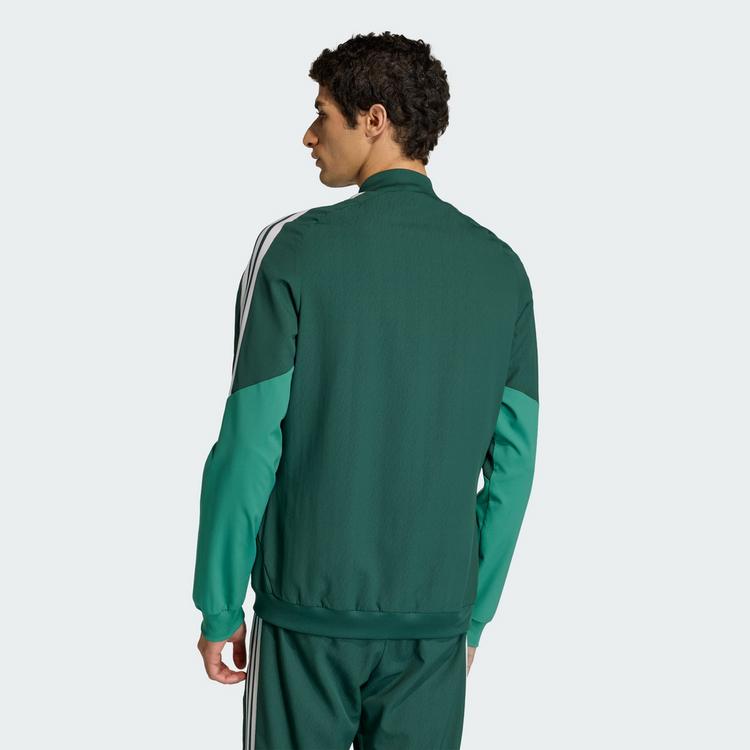adidas adidas Algerien 26 Pr&auml;sentationsjacke Trainingsjacke Herren - Team Dark Green - 1 | SportScheck