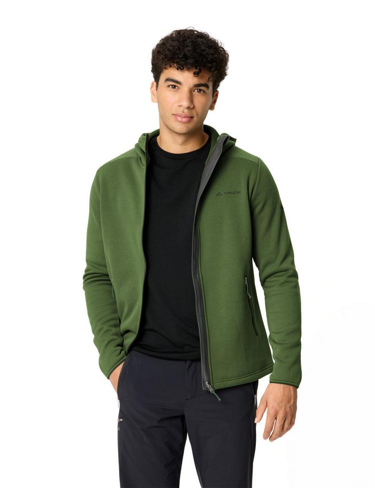 VAUDE VAUDE Men's Idris Fleece Hoody Outdoorjacke Herren - thyme - 2 | SportScheck