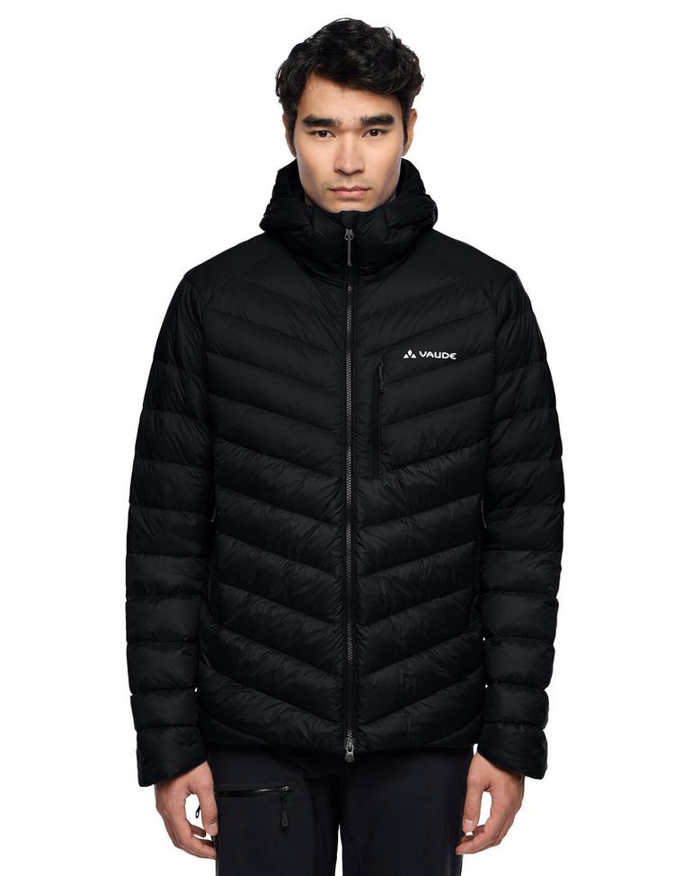 VAUDE VAUDE Men's Monviso Down Hooded Jacket Outdoorjacke Herren - black - 0 | SportScheck
