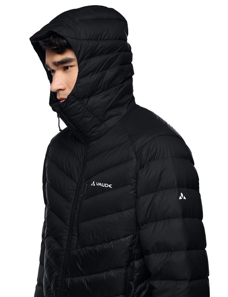 VAUDE VAUDE Men's Monviso Down Hooded Jacket Outdoorjacke Herren - black - 0 | SportScheck