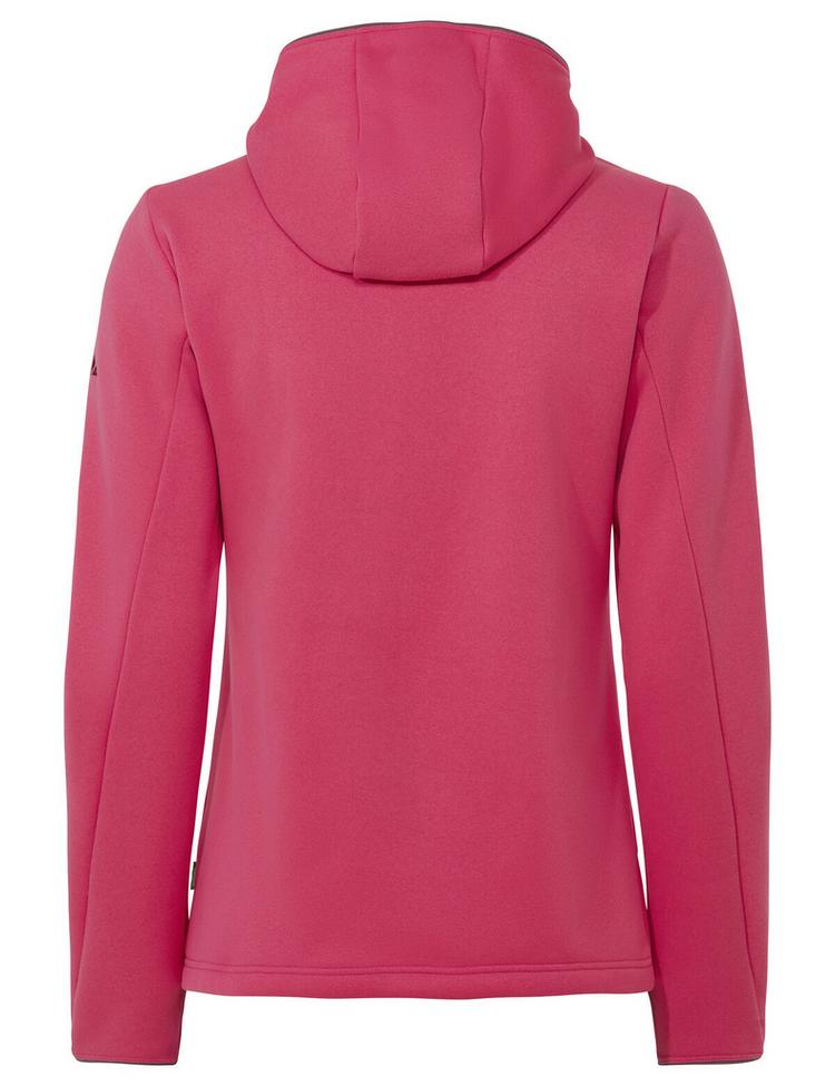 VAUDE VAUDE Women's Idris Fleece Hoody Outdoorjacke Damen - hibiscus pink - 0 | SportScheck