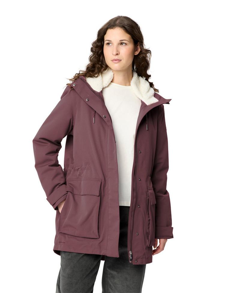 VAUDE VAUDE Women's Manukau Parka III Outdoorjacke Damen - ruby dusk - 2 | SportScheck