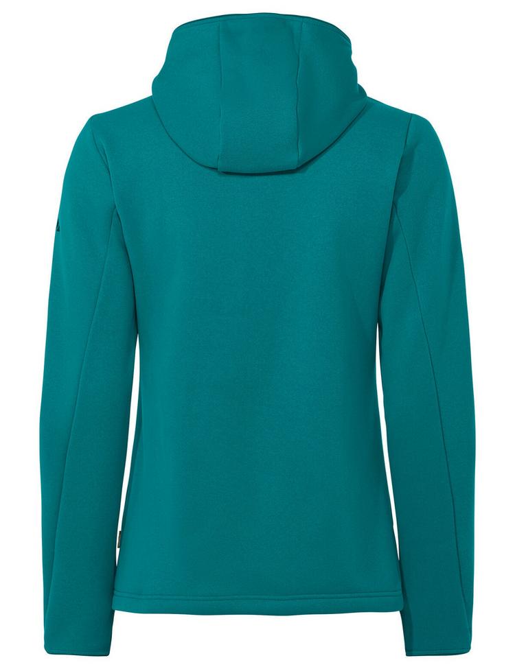 VAUDE VAUDE Women's Idris Fleece Hoody Outdoorjacke Damen - fjord green - 0 | SportScheck