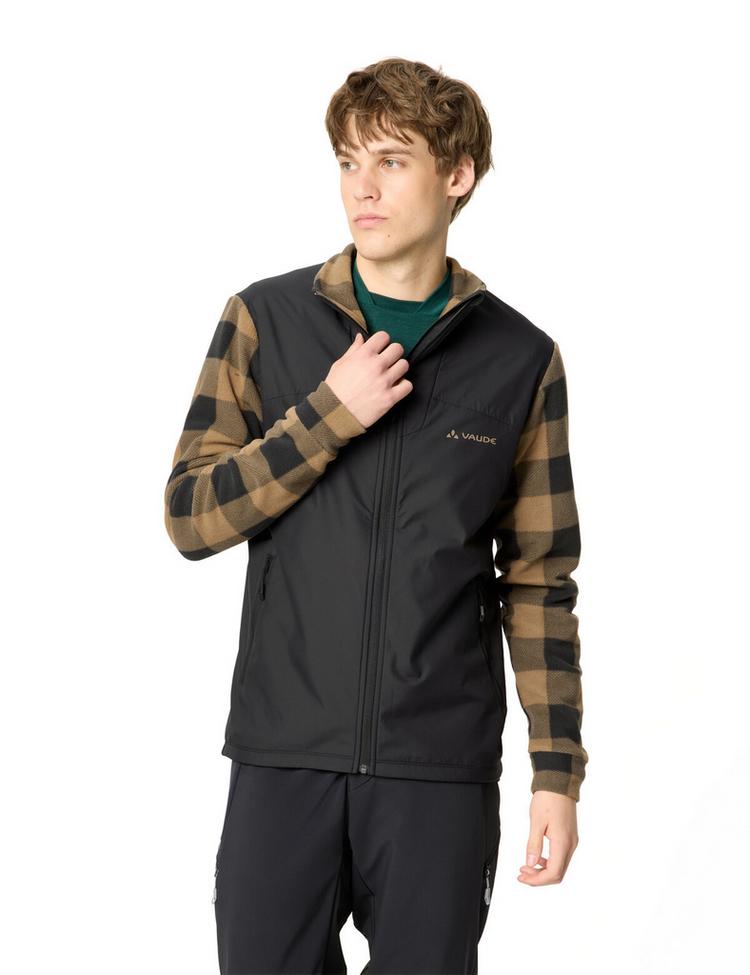 VAUDE VAUDE Men's Minaki Mid Jacket II Fahrradjacke Herren - black/oat - 0 | SportScheck