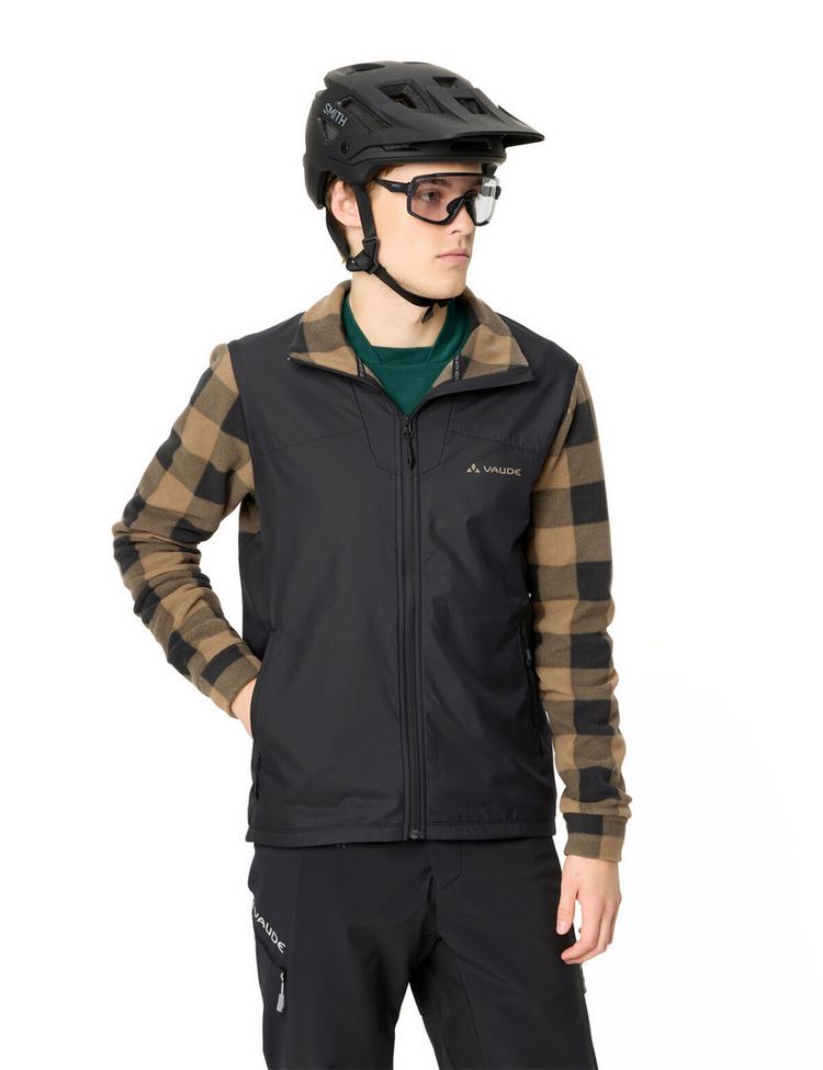 VAUDE VAUDE Men's Minaki Mid Jacket II Fahrradjacke Herren - black/oat - 2 | SportScheck