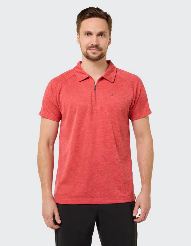 JOY sportswear JOY sportswear IVO Poloshirt Herren - barn red mel - 5 | SportScheck