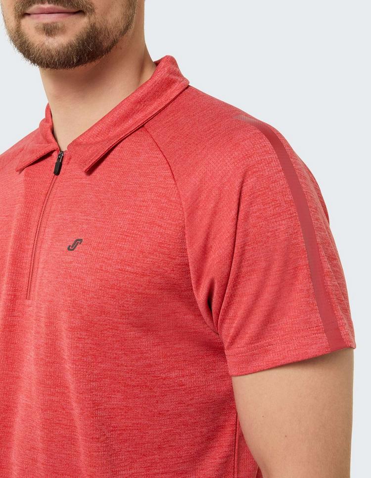 JOY sportswear JOY sportswear IVO Poloshirt Herren - barn red mel - 15 | SportScheck