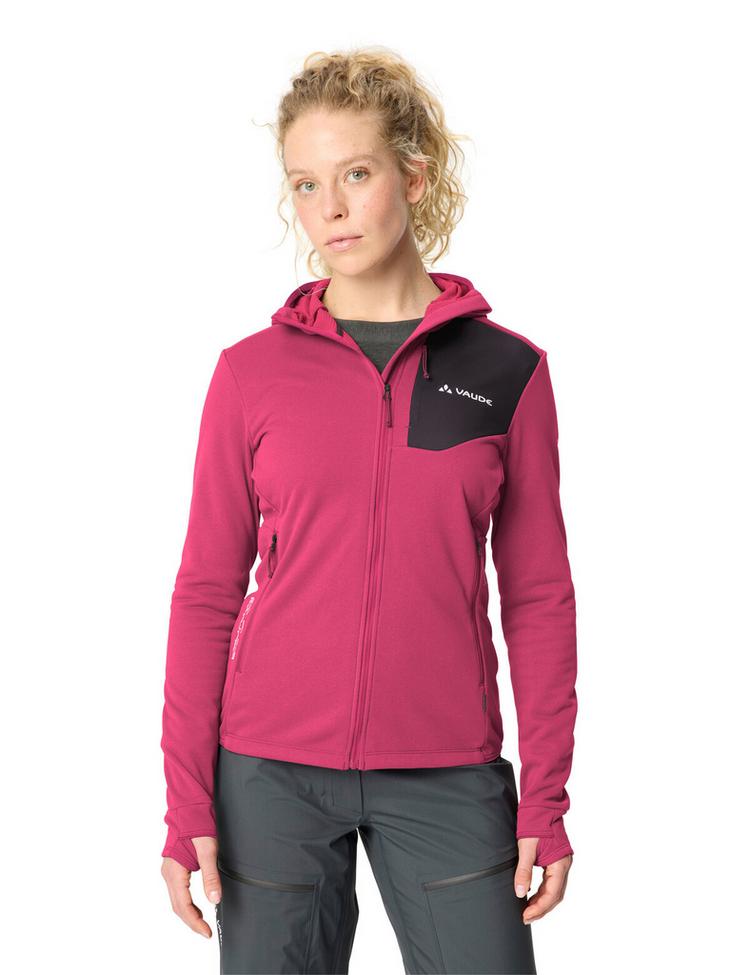 VAUDE VAUDE Women's Monviso Fleece Jacket III Outdoorjacke Damen - hibiscus pink - 0 | SportScheck