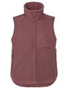 VAUDE Women's Najun Fleece Vest Outdoorweste Damen - ruby dusk