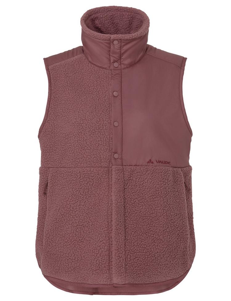 VAUDE VAUDE Women's Najun Fleece Vest Outdoorweste Damen - ruby dusk - 0 | SportScheck