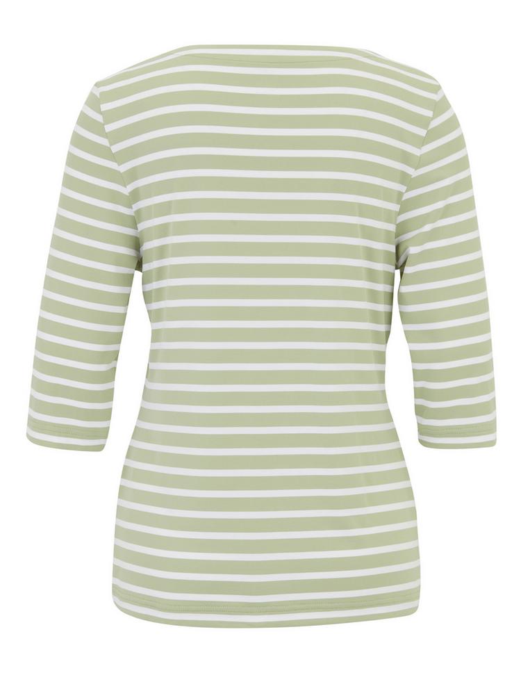 JOY sportswear JOY sportswear CARINA T-Shirt Damen - salbei stripes - 8 | SportScheck