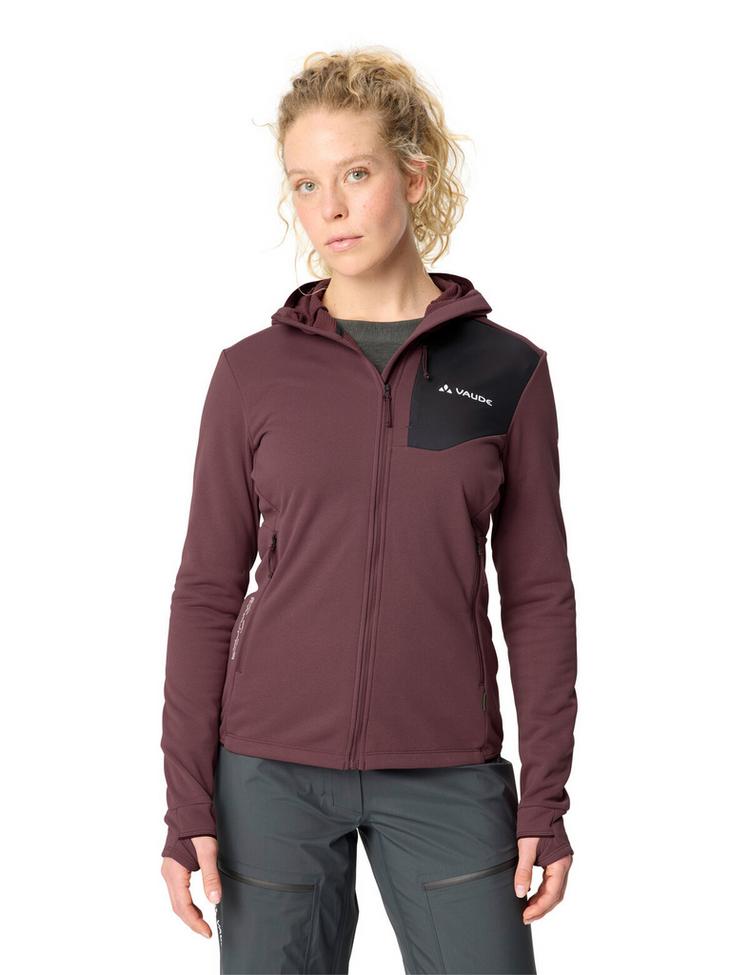 VAUDE VAUDE Women's Monviso Fleece Jacket III Outdoorjacke Damen - ruby dusk - 0 | SportScheck