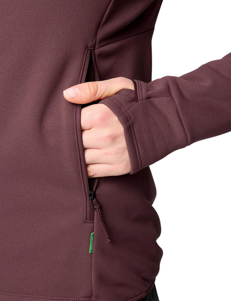 VAUDE VAUDE Women's Monviso Fleece Jacket III Outdoorjacke Damen - ruby dusk - 0 | SportScheck