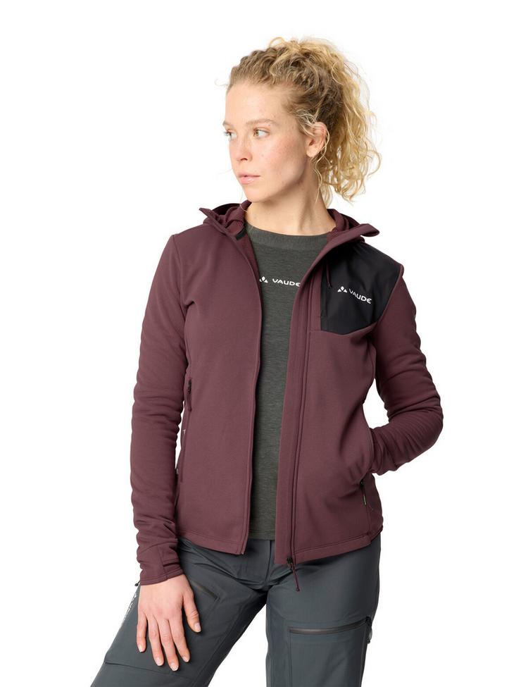 VAUDE VAUDE Women's Monviso Fleece Jacket III Outdoorjacke Damen - ruby dusk - 2 | SportScheck
