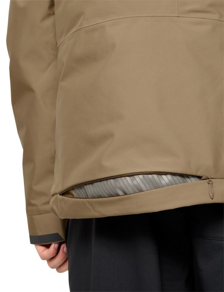 VAUDE VAUDE Men's Cyclist Warm Rain Jacket II Fahrradjacke Herren - oat - 0 | SportScheck