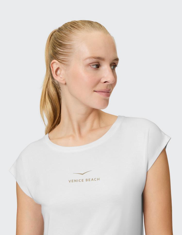 VENICE BEACH VENICE BEACH VB Wonder T-Shirt Damen - white - 12 | SportScheck