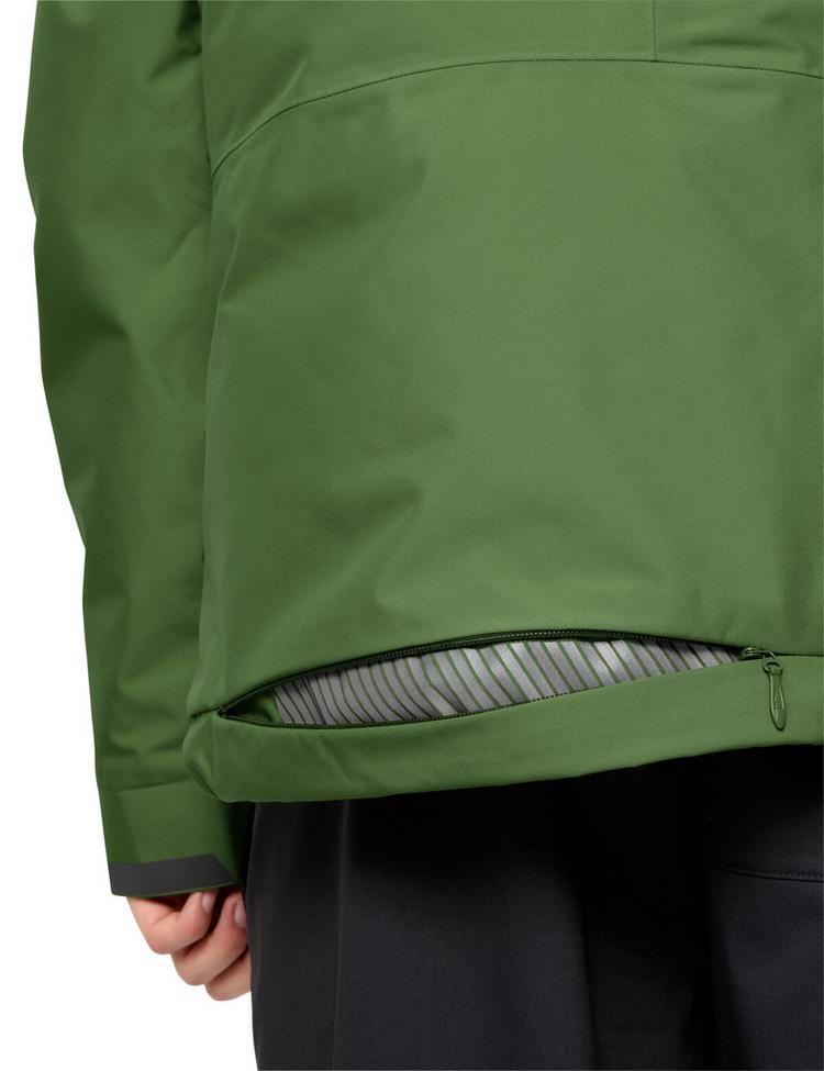 VAUDE VAUDE Men's Cyclist Warm Rain Jacket II Fahrradjacke Herren - thyme - 0 | SportScheck