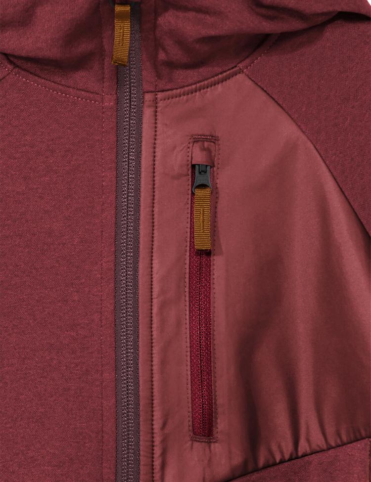 VAUDE VAUDE Kids Rokua Fleece Jacket Outdoorjacke Kinder - carmine - 0 | SportScheck