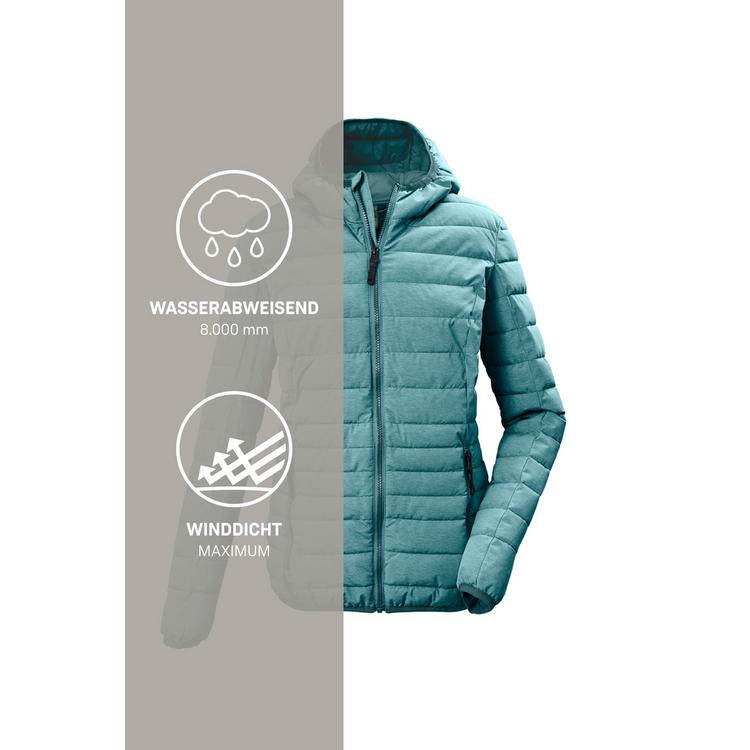 G.I.G.A. DX by killtec G.I.G.A. DX by killtec GW 49 WMN QLTD JCKT Softshelljacke Damen - Petrol2513 - 4 | SportScheck