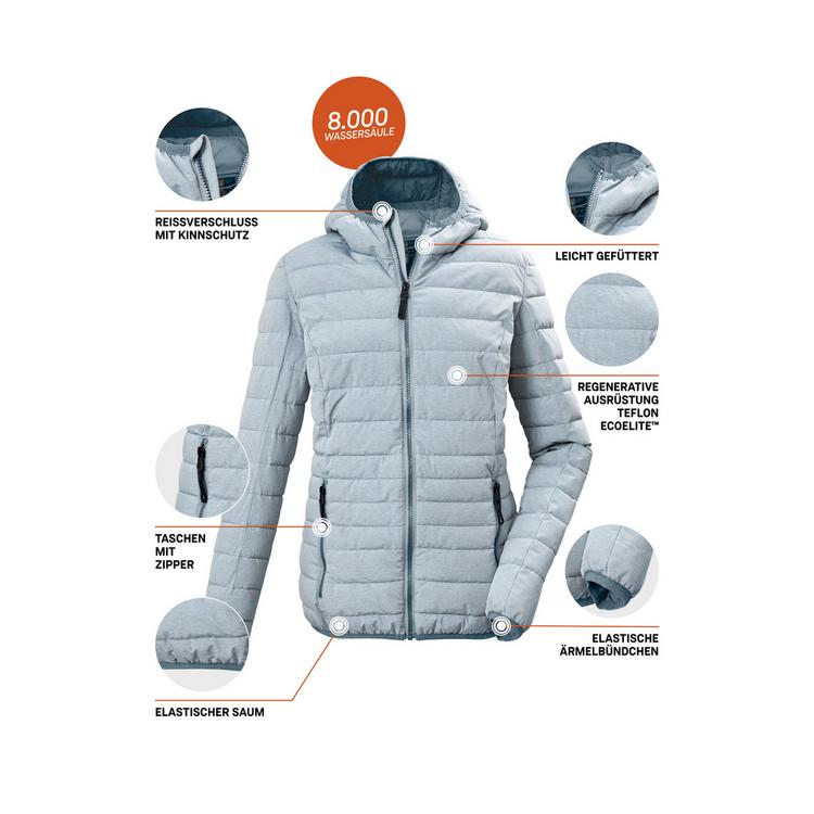 G.I.G.A. DX by killtec G.I.G.A. DX by killtec GW 49 WMN QLTD JCKT Softshelljacke Damen - Blau3016 - 3 | SportScheck