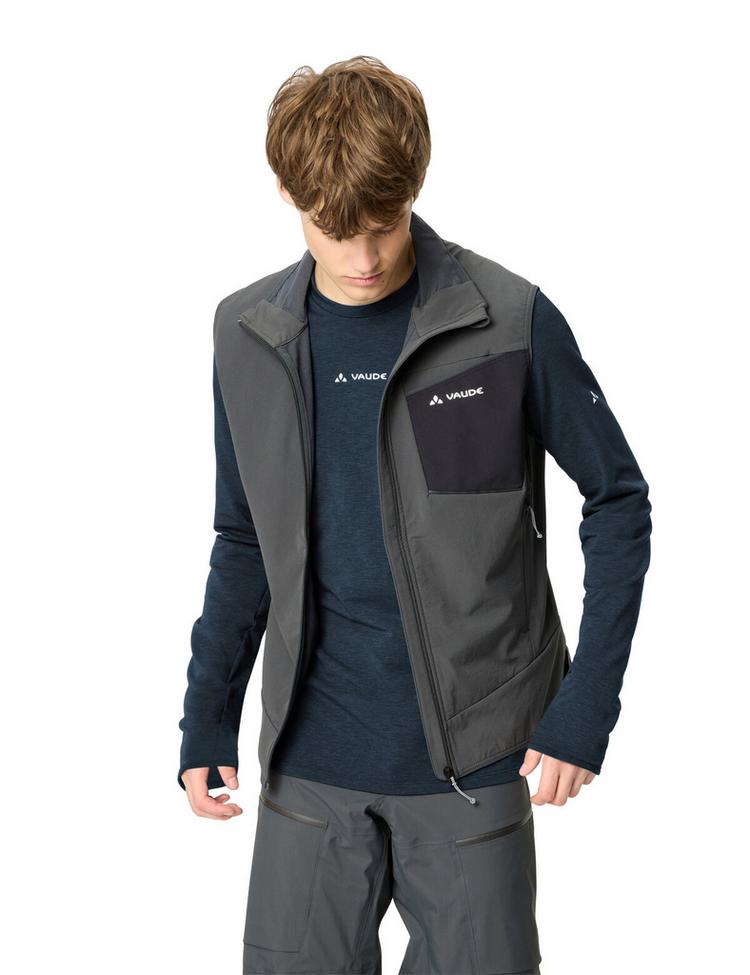 VAUDE VAUDE Men's Monviso Crew Neck Sweatshirt Herren - dark sea - 2 | SportScheck