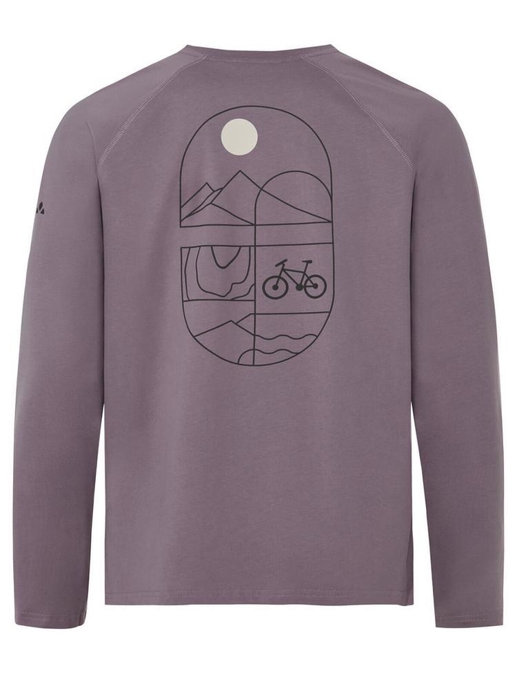 VAUDE VAUDE Men's Cyclist LS T-Shirt T-Shirt Herren - purple ash - 0 | SportScheck