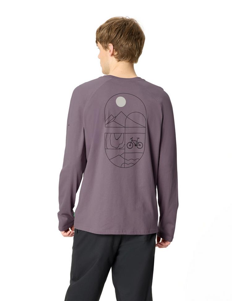 VAUDE VAUDE Men's Cyclist LS T-Shirt T-Shirt Herren - purple ash - 1 | SportScheck