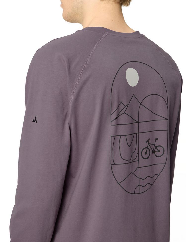 VAUDE VAUDE Men's Cyclist LS T-Shirt T-Shirt Herren - purple ash - 1 | SportScheck