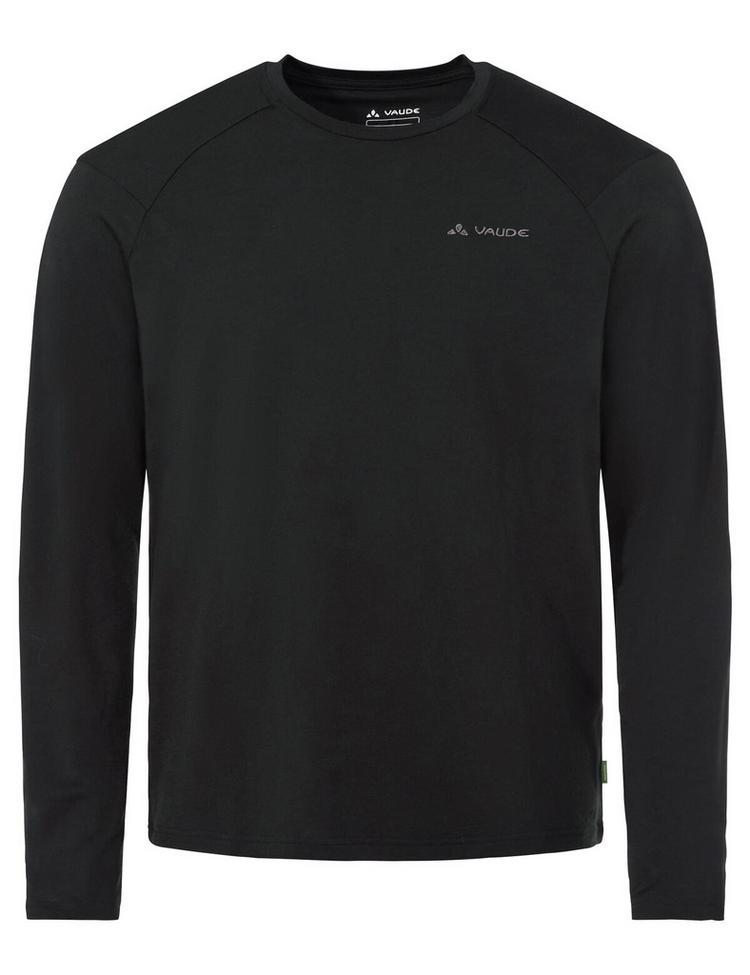 VAUDE VAUDE Men's Essential Wool LS T-Shirt T-Shirt Herren - black - 0 | SportScheck