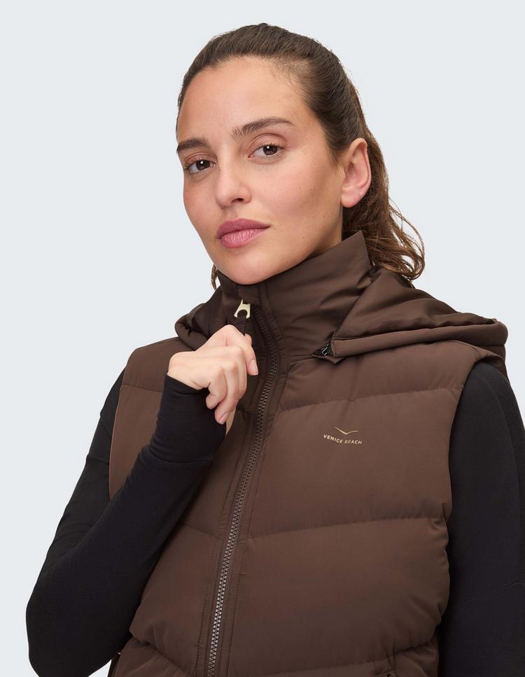 VENICE BEACH VENICE BEACH VB Issi Outdoorweste Damen - coffee - 4 | SportScheck
