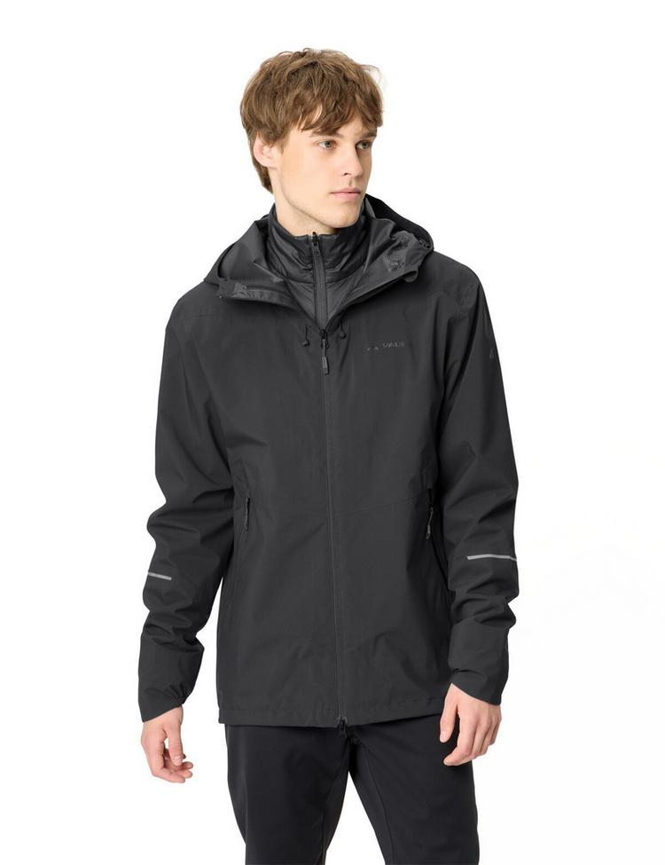 VAUDE VAUDE Men's Yaras 3in1 Jacket II Fahrradjacke Herren - black - 0 | SportScheck