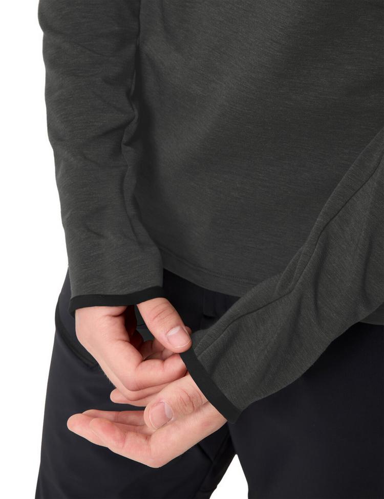 VAUDE VAUDE Men's Monviso Crew Neck Sweatshirt Herren - graphite - 0 | SportScheck