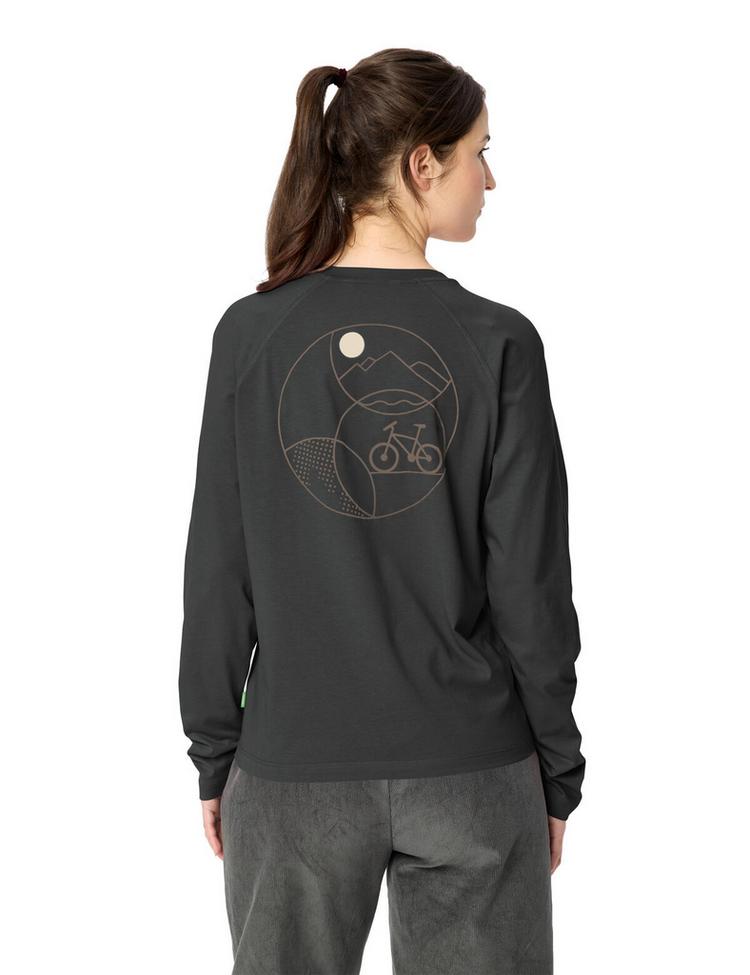 VAUDE VAUDE Women's Cyclist LS T-Shirt T-Shirt Damen - graphite - 1 | SportScheck