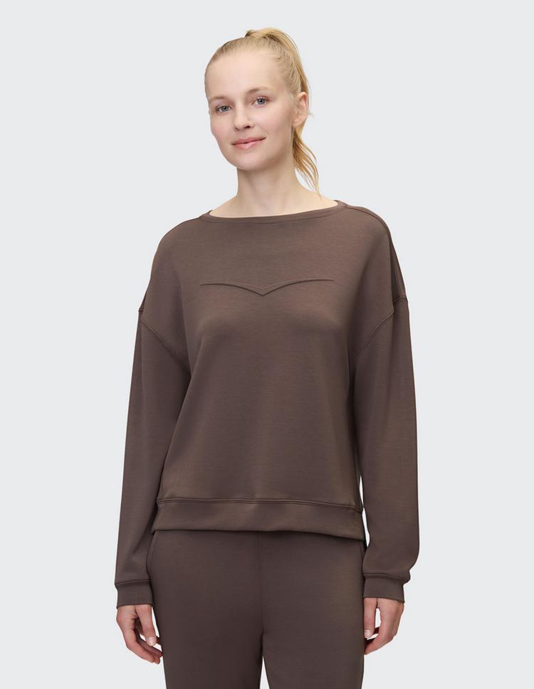 VENICE BEACH VENICE BEACH VB April Sweatshirt Damen - coffee - 6 | SportScheck