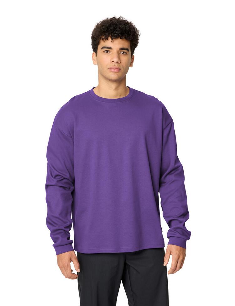 VAUDE VAUDE Men's Najun Pullover Sweatshirt Herren - deep plum - 0 | SportScheck